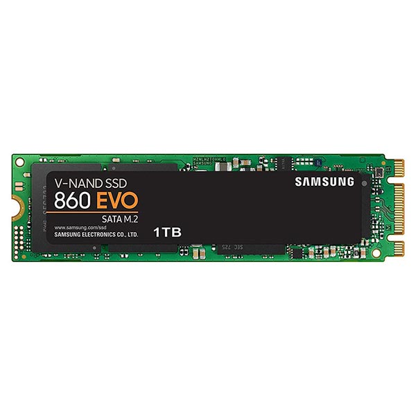 اس اس دی سامسونگ Evo860m.2ظرفیت 1 ترابایت