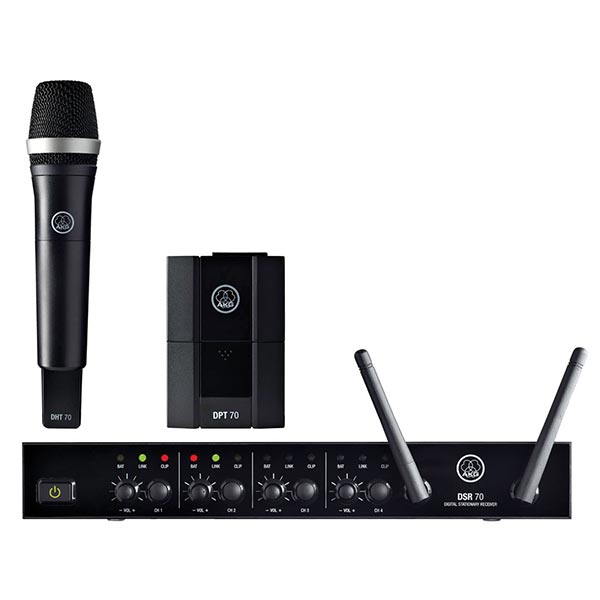 میکروفن بی سیمAKG DMS70 Q Instrumental Set Dual