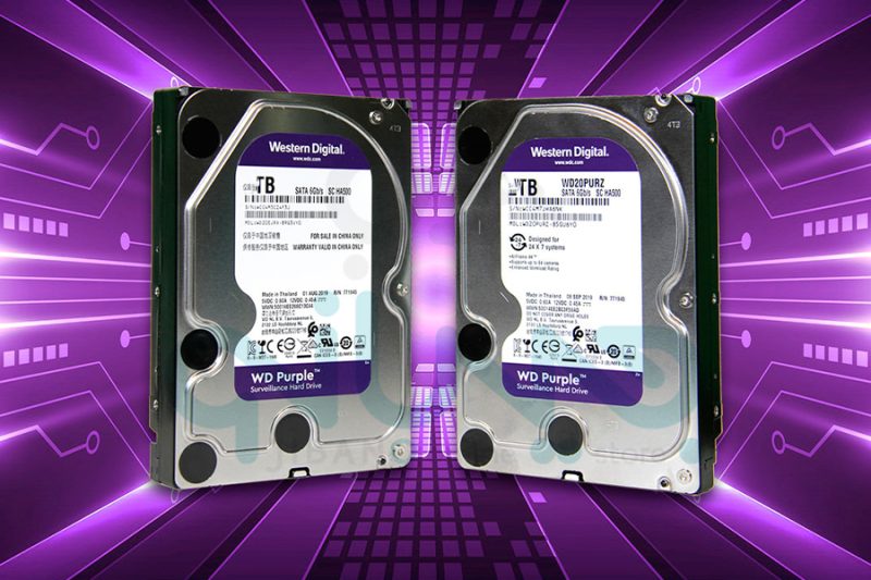 هارد دیسک اینترنال Purple WDظرفیت 3 ترابایت