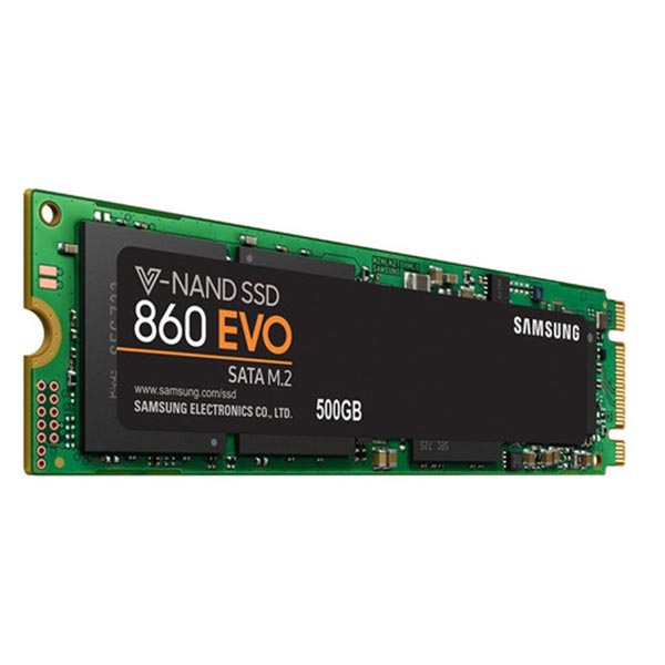 اس اس دی سامسونگ Evo860m.2ظرفیت 500 گیگابایت