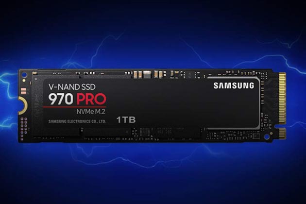 اس اس دی سامسونگPRO 970 M2ظرفیت 512 گیگابایت