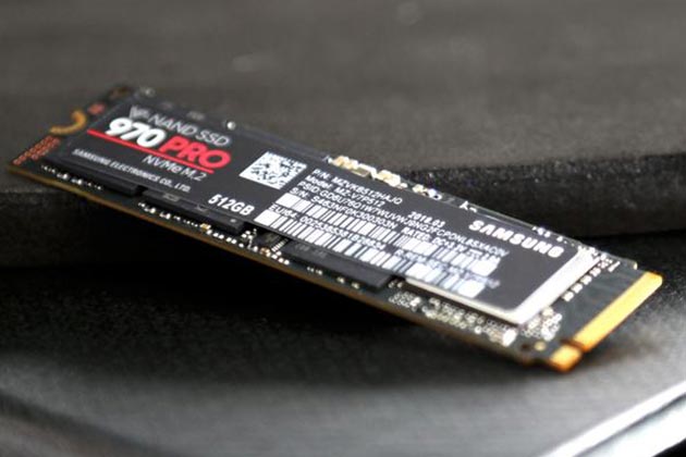 اس اس دی سامسونگPRO 970 M2ظرفیت 512 گیگابایت